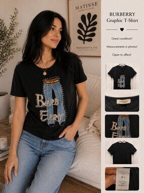 Burberry Graphic T-Shirt
